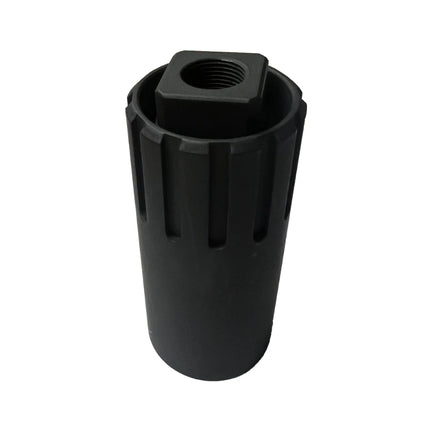 WARWICKS JACKETED MUZZLE BREAK M15X1 BLK