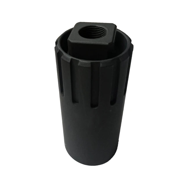 WARWICKS JACKETED MUZZLE BREAK M15X1 BLK