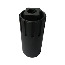 WARWICKS JACKETED MUZZLE BREAK M15X1 BLK