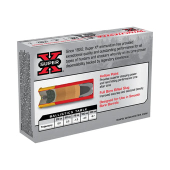 WINCHESTER 12G SLUG RIFLED HP 1OZ 3'' MAGNUM - 5PK