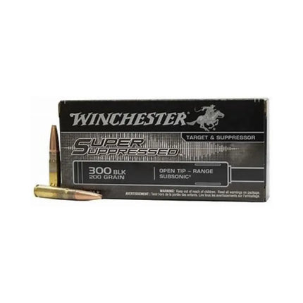WINCHESTER 300BLK OUT 200GR SUB - 20PK