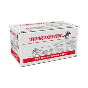 WINCHESTER AMMO 223REM USA VALUE PACK 150 ROUNDS 55GR FMJ