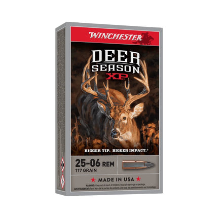 WINCHESTER AMMO 25-06 117GR DEER SEASON
