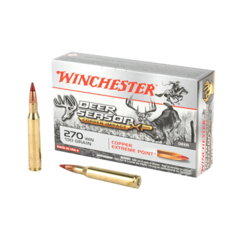 WINCHESTER AMMO 270WIN 130GR DEER SEASON COPPER