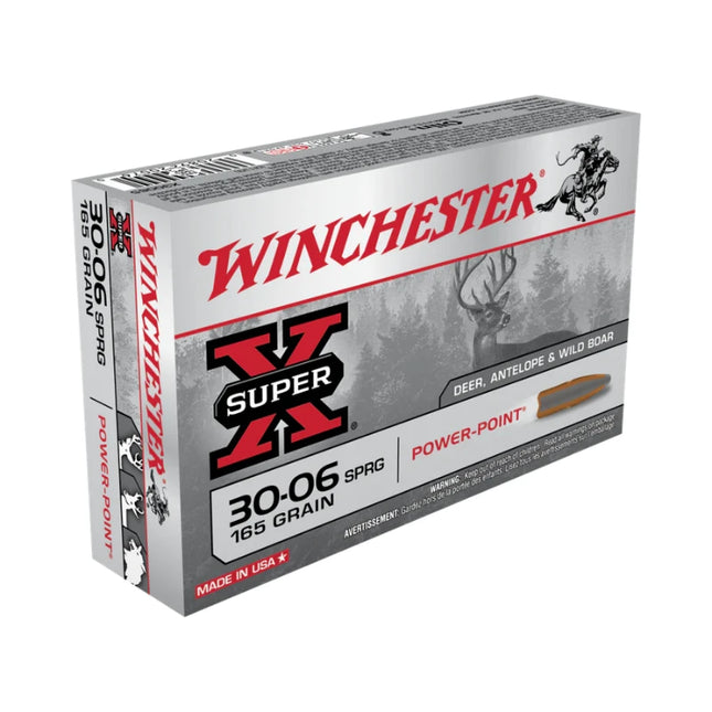 WINCHESTER AMMO 30-06 SPRNG 165 GR SP 20PK