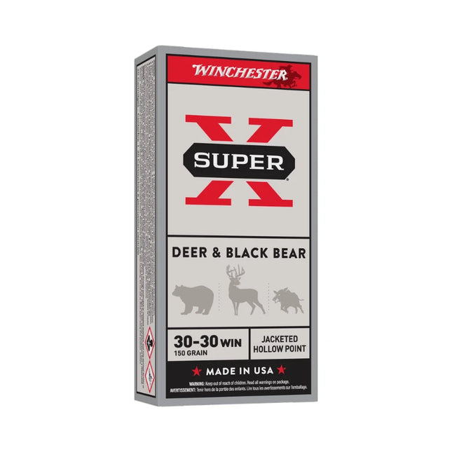 WINCHESTER AMMO 30-30 SX 150GR HP