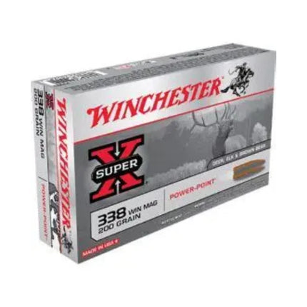 WINCHESTER AMMO 338 WM SX 200GR PP