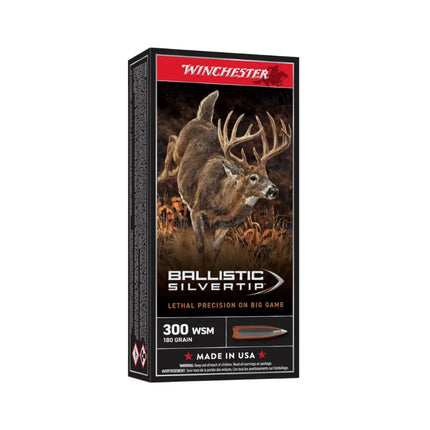 WINCHESTER AMMO BALLISTIC ST 300WM 180GR PT