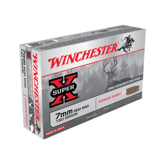 WINCHESTER AMMO SUPER X 7MM REM MAG 150GR PP