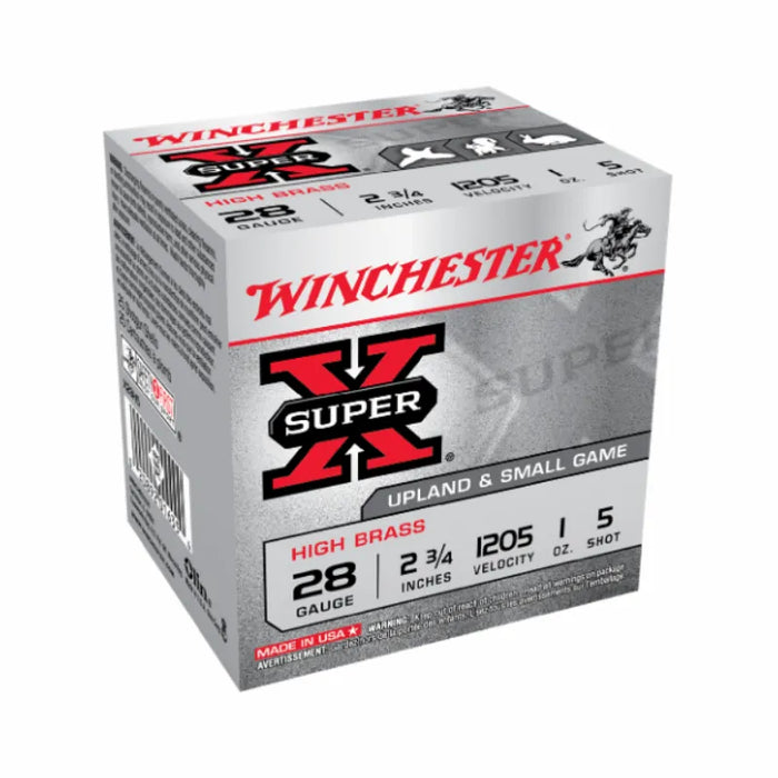 WINCHESTER SUPER X 28G 5 2-3/4" 28GM (HIGH BRASS)