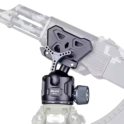 XILETU GD44 TRIPOD BALL HEAD WITH UNIVERAL GUN CLAMP