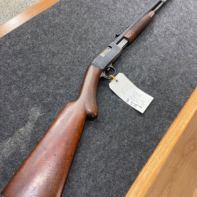 USED BROWNING TROMBONE 22LR PUMP ACTION RIFLE