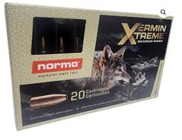 NORMA 223 REM 55GR VERMIN EXTREME HP 20 PACK
