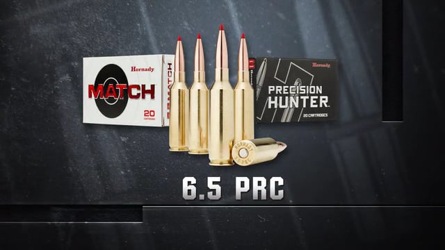 HORNADY 6.5 PRC 143GR ELD-X PRECISION HUNTER - 20PK