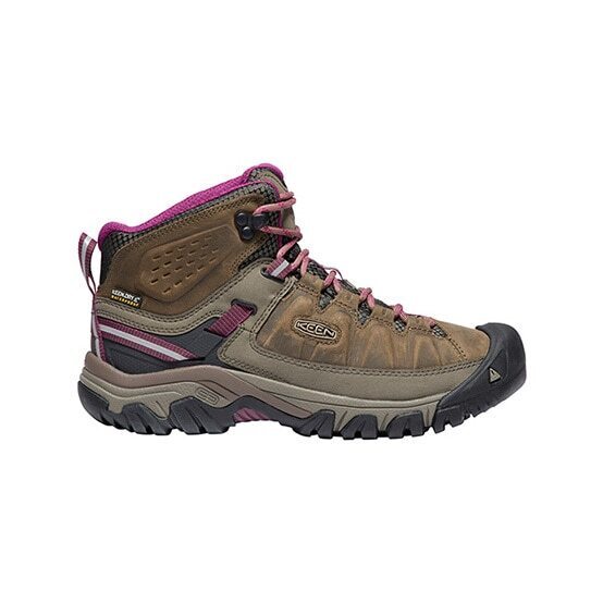 BOOTS & GAITERS - KEEN BOOTS WOMENS TARGHEE III MID WATERPROOF WEISS BOYSENBERRY 7/US 6 US EXTREME OUTDOOR SPORTS