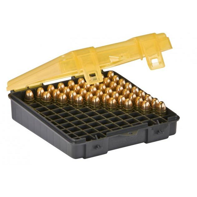 SHOOTING ACCESSORIES - PLANO 100 ROUND PISTOL AMMO CASE (9MM/380 ACP) EXTREME OUTDOOR SPORTS