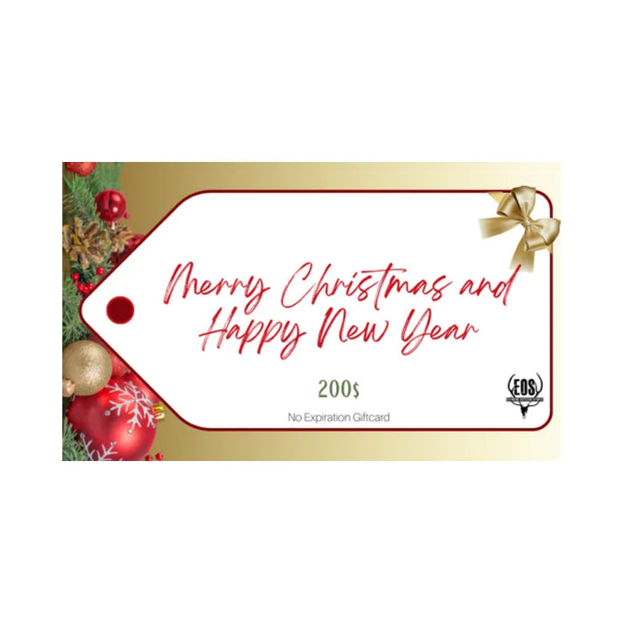 Gift Card - Christmas Gift Card 200.00 EXTREME OUTDOOR SPORTS