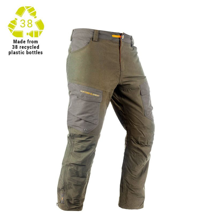 CLOTHING - HUNTERS ELEMENT DOWNPOUR ELITE TROUSER FOREST GREEN SZM FOREST GREEN/SZS EXTREME OUTDOOR SPORTS