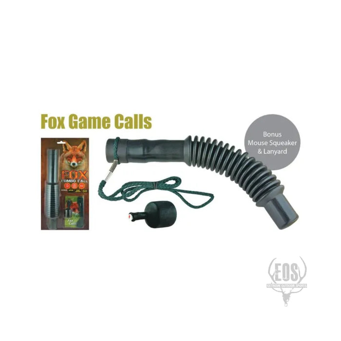GAME CALLERS & ATTRACTANTS - FOX SHAKER COMBO CALL - WITH BONUS MOUSE SQUEAKER EXTREME OUTDOOR SPORTS