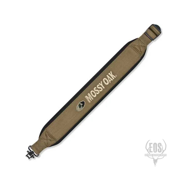 SHOOTING ACCESSORIES - MOSSY OAK SLING - CASTON PADDED SLING (BROWN) EXTREME OUTDOOR SPORTS