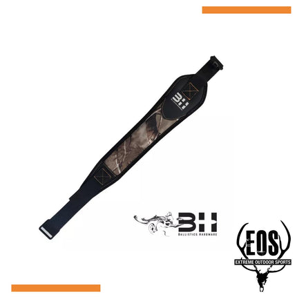 SHOOTING ACCESSORIES - BALLISTICS HARDWARE DELUXE GUN SLING (WITH SWIVELS) - CAMO EXTREME OUTDOOR SPORTS