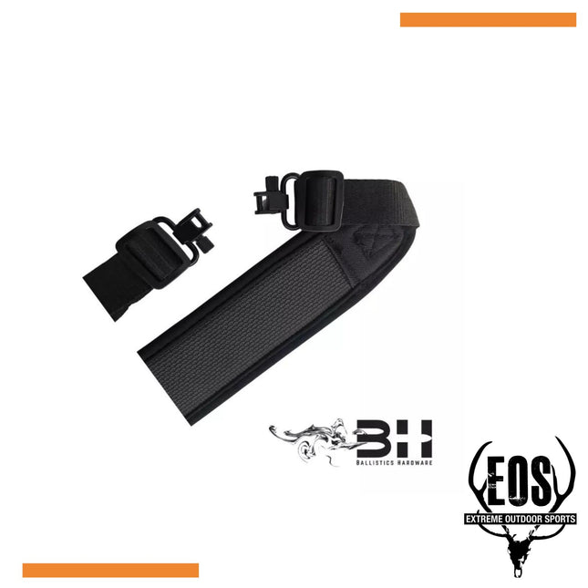 SHOOTING ACCESSORIES - BALLISTICS HARDWARE STANDARD GUN SLING (WITH SWIVELS) - CAMO EXTREME OUTDOOR SPORTS