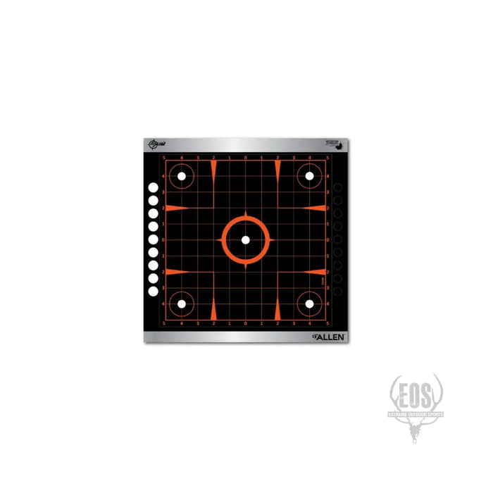 TARGETS - ALLEN EZ AIM REFLECTIVE ADHESIVE 12x12 SIGHT GRID 4 PACK EXTREME OUTDOOR SPORTS