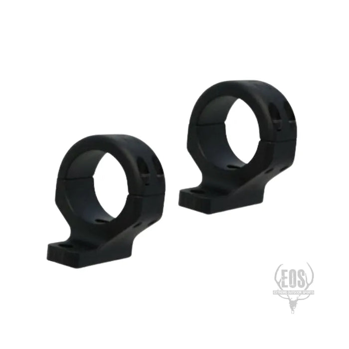 RIFLE RINGS & MOUNTS - DNZ HUNTMASTER 30MM LOW BLK 2 X PIECE EXTREME OUTDOOR SPORTS