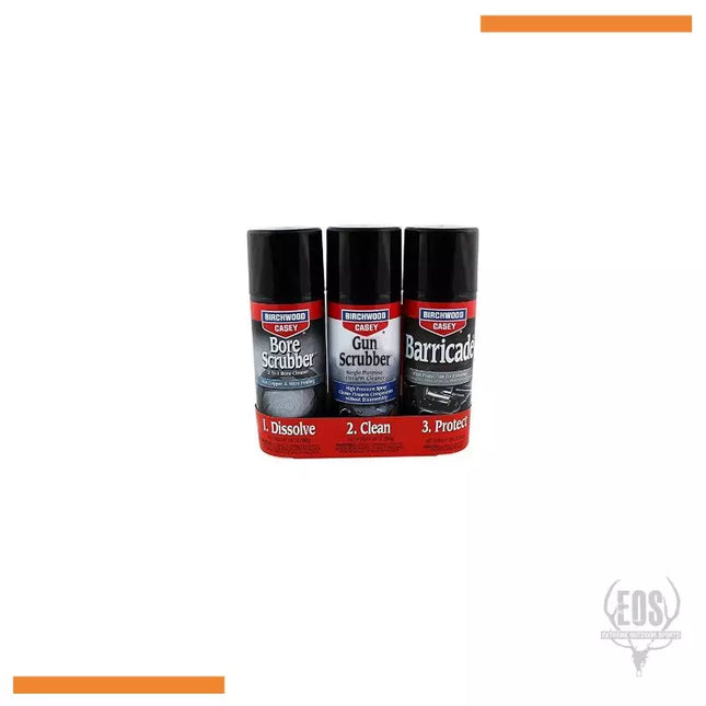 CLEANING - BIRCHWOOD CASEY 123 AEROSOL PACK EXTREME OUTDOOR SPORTS