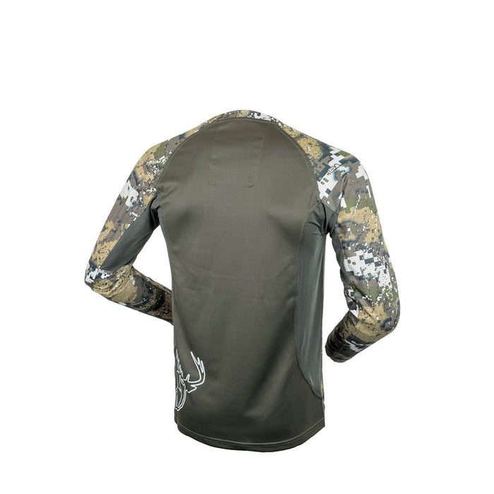CLOTHING - HUNTERS ELEMENT ECLIPSE CREW FOREST GREEN SZXL EXTREME OUTDOOR SPORTS