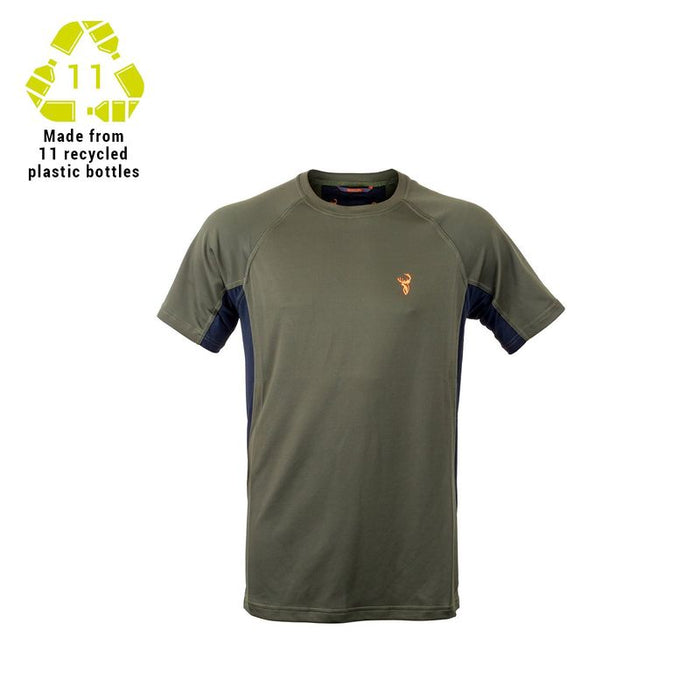 CLOTHING - HUNTERS ELEMENT ECLIPSE TEE FOREST GREEN SZXL FOREST GREEN/SZS EXTREME OUTDOOR SPORTS