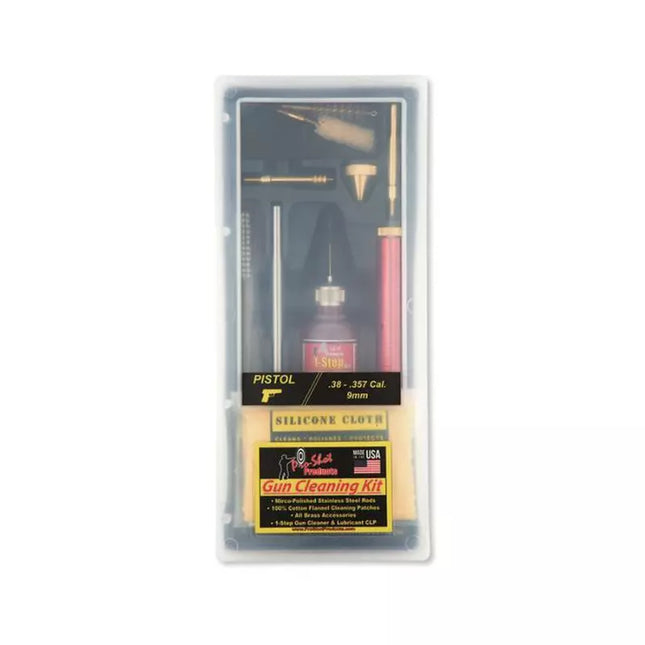 PRO SHOT 38/357/9MM PISTOL CLEANING KIT - EXTREME OUTDOOR SPORTS