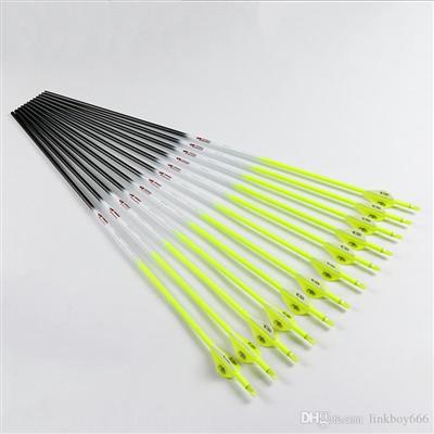 ARCHERY - HEADHUNTER CARBON ARROWS - GOLD BAND 30" 300 SPINE .003 +/- CARBON ARROW EXTREME OUTDOOR SPORTS
