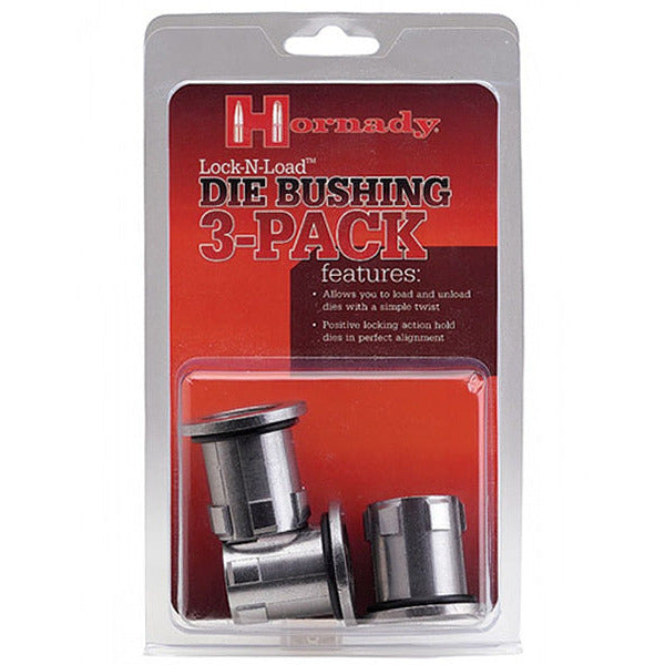 RE-LOADING - HORNADY LNL DIE BUSHING 3 PK EXTREME OUTDOOR SPORTS