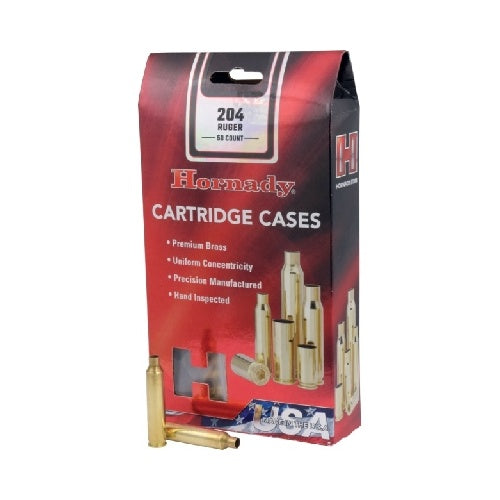RE-LOADING - HORNADY BRASS 204 RUGER 50 PK EXTREME OUTDOOR SPORTS