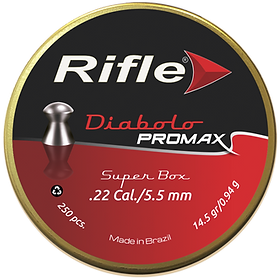 RAB PRO MAX DIABOLO .22/5.5MM PELLET (14.50GR, 250 PACK) - EXTREME OUTDOOR SPORTS
