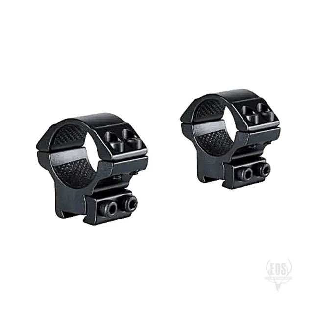 RIFLE RINGS & MOUNTS - HAWKE MATCH RING MOUNTS 9-11MM 1'' MEDIUM DOUBLE SCREW EXTREME OUTDOOR SPORTS