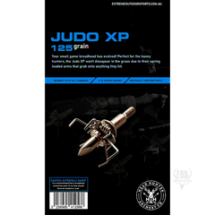ARCHERY - HEADHUNTER ARCHERY BROADHEADS - JUDO XP 125GR (6PK) EXTREME OUTDOOR SPORTS