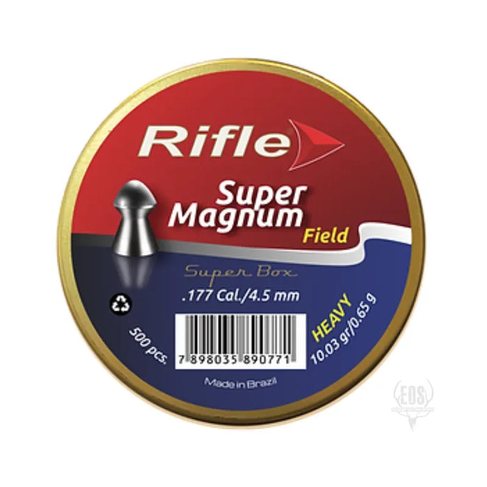 RAB FIELD SERIES SUPER HEAVY MAGNUM .177/4.5MM (10.03GR , 500 PACK) - EXTREME OUTDOOR SPORTS