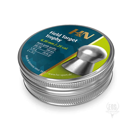 AMMUNITION - H&N FIELD TARGET TROPHY .25 EXTREME OUTDOOR SPORTS