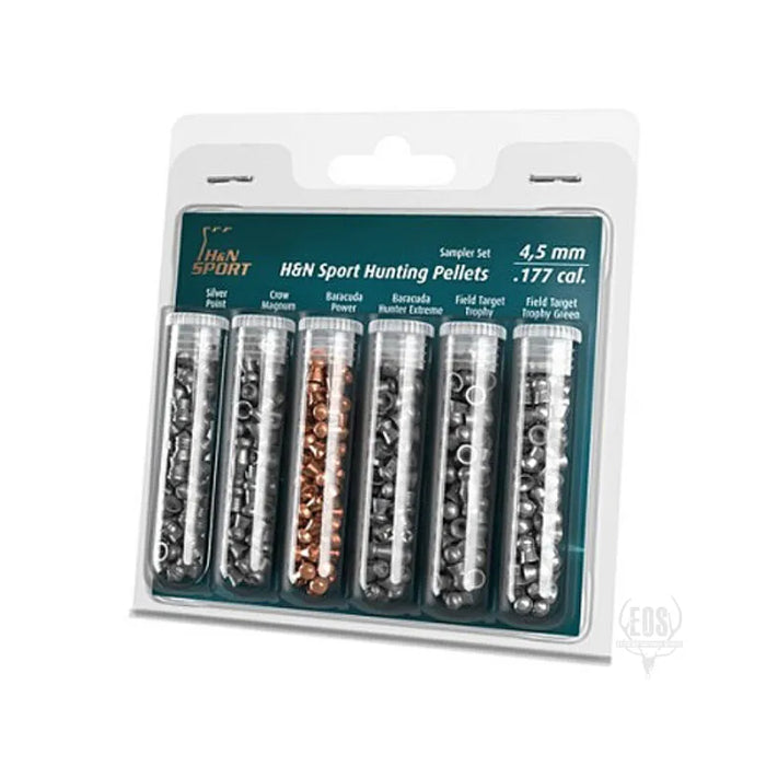 AMMUNITION - H&N SAMPLE PACK (6-PACK) .177 EXTREME OUTDOOR SPORTS
