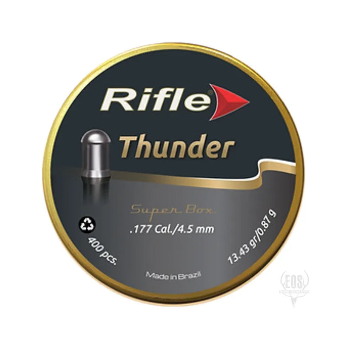 RAB PREMIUM SERIES THUNDER .177/4.5MM (13.40GR , 400 PACK) - EXTREME OUTDOOR SPORTS
