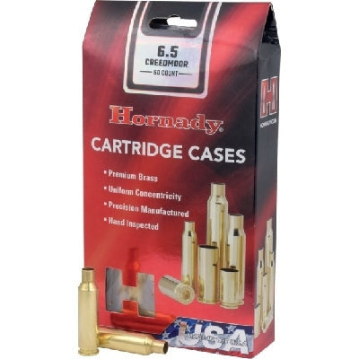 RE-LOADING - HORNADY BRASS 6.5 CREEDMOOR 50PK EXTREME OUTDOOR SPORTS