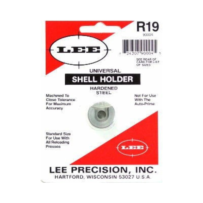 RE-LOADING - LEE UNIVERSAL SHELL HOLDER # 25 #19 EXTREME OUTDOOR SPORTS