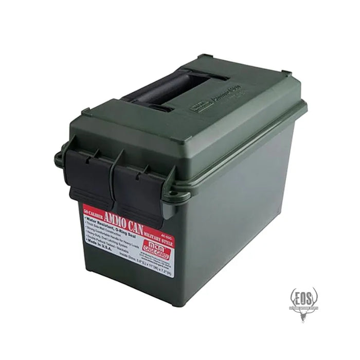 AMMUNITION STORAGE - MTM AMMO CAN 50 CAL GREEN EXTREME OUTDOOR SPORTS