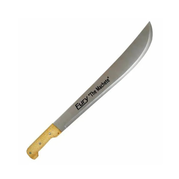 KNIVES - FURY MACHETE WITH WOODEN HANDLE EXTREME OUTDOOR SPORTS