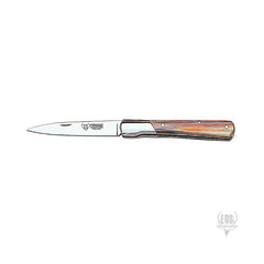 KNIVES - CUDEMAN -FOLDING SKINNER 9CM, STILLETTO, BULL HORN HANDLE EXTREME OUTDOOR SPORTS