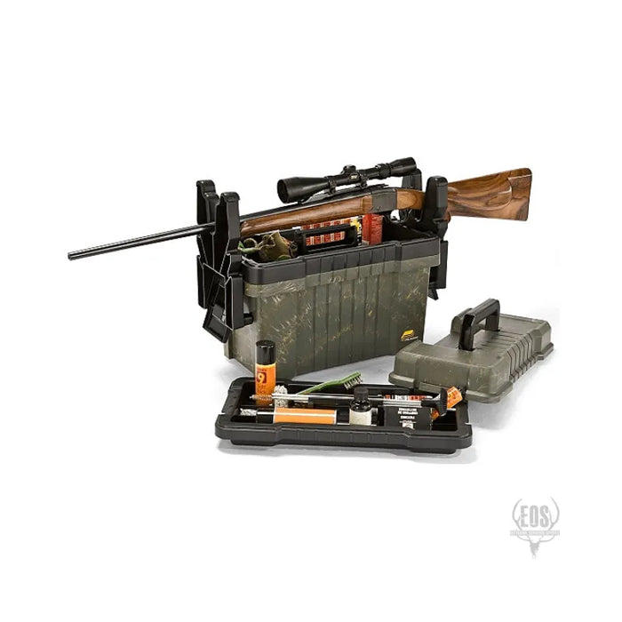 SHOOTING ACCESSORIES - PLANO SHOOTERS CASE - CAMO RANGE BOX EXTREME OUTDOOR SPORTS