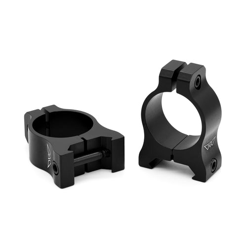 WARNE VAPOR 1 INCH LOW MATTE RINGS - EXTREME OUTDOOR SPORTS