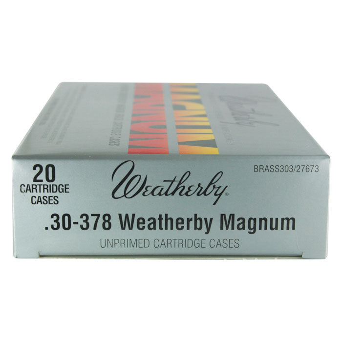 NORMA 30-378 WBY BRASS 20 PIECES - EXTREME OUTDOOR SPORTS & SOUTHERN FIREARMS